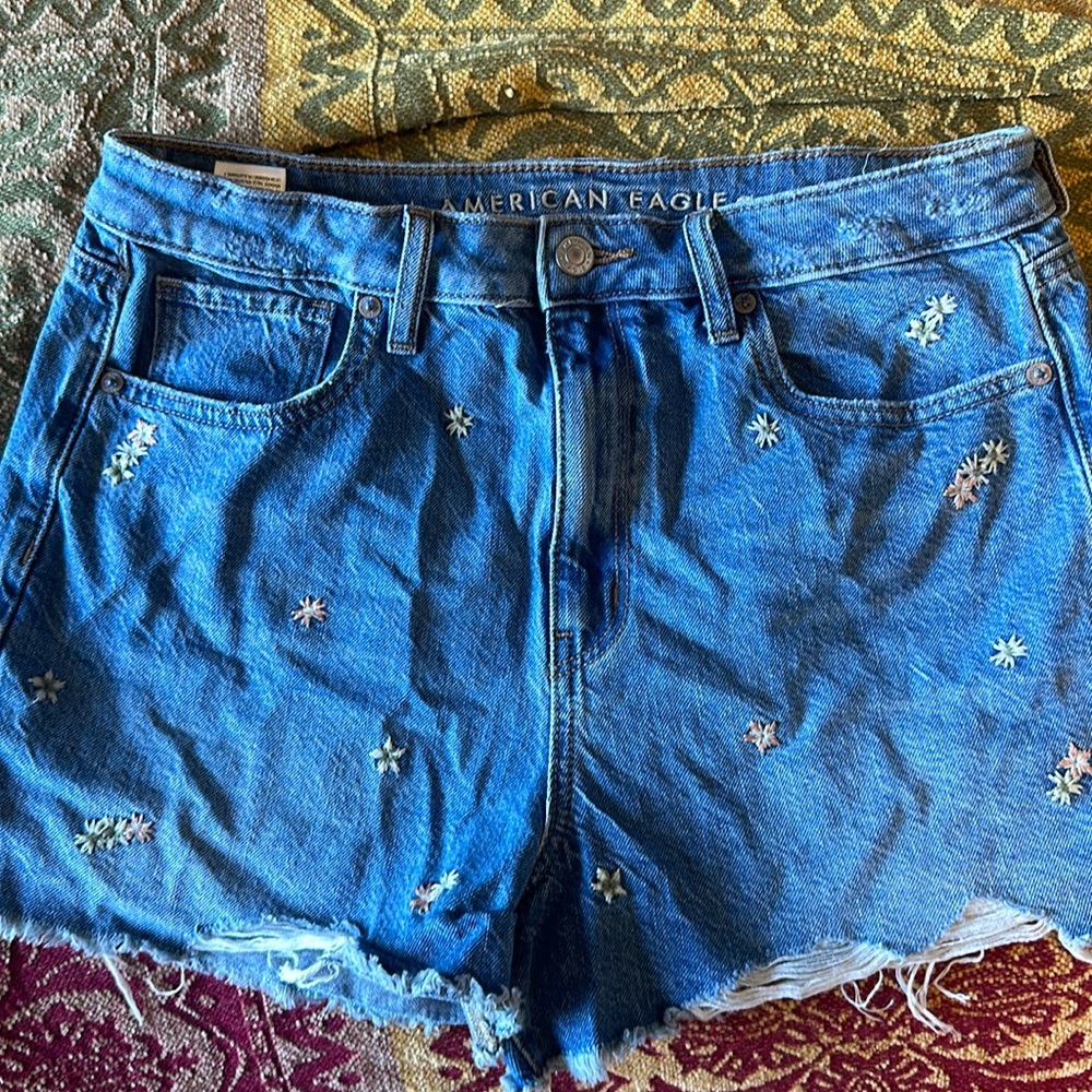 Embroidered Shorts